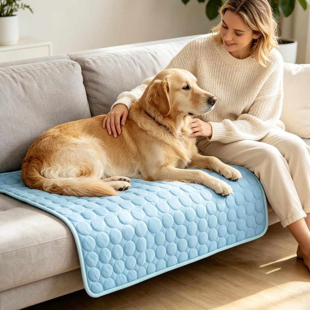 Dog Cooling Mat, Thick & Durable Cooling Mat for Dogs(Q-Max>0.4)