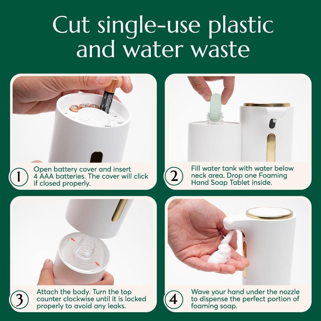 Touchless Soap Dispenser - Automatic Soap Dispenser, Automatic Hand Soap Dispenser, Automatic Soap Dispenser Touchless, Auto Soap Dispenser Touchless, Bathroom Countertop Soap Dispenser
