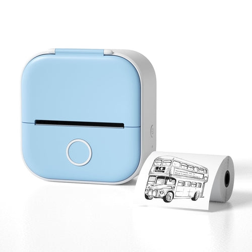 Portable Mini Thermal Label Printer Home Photo Printer Student Wrong