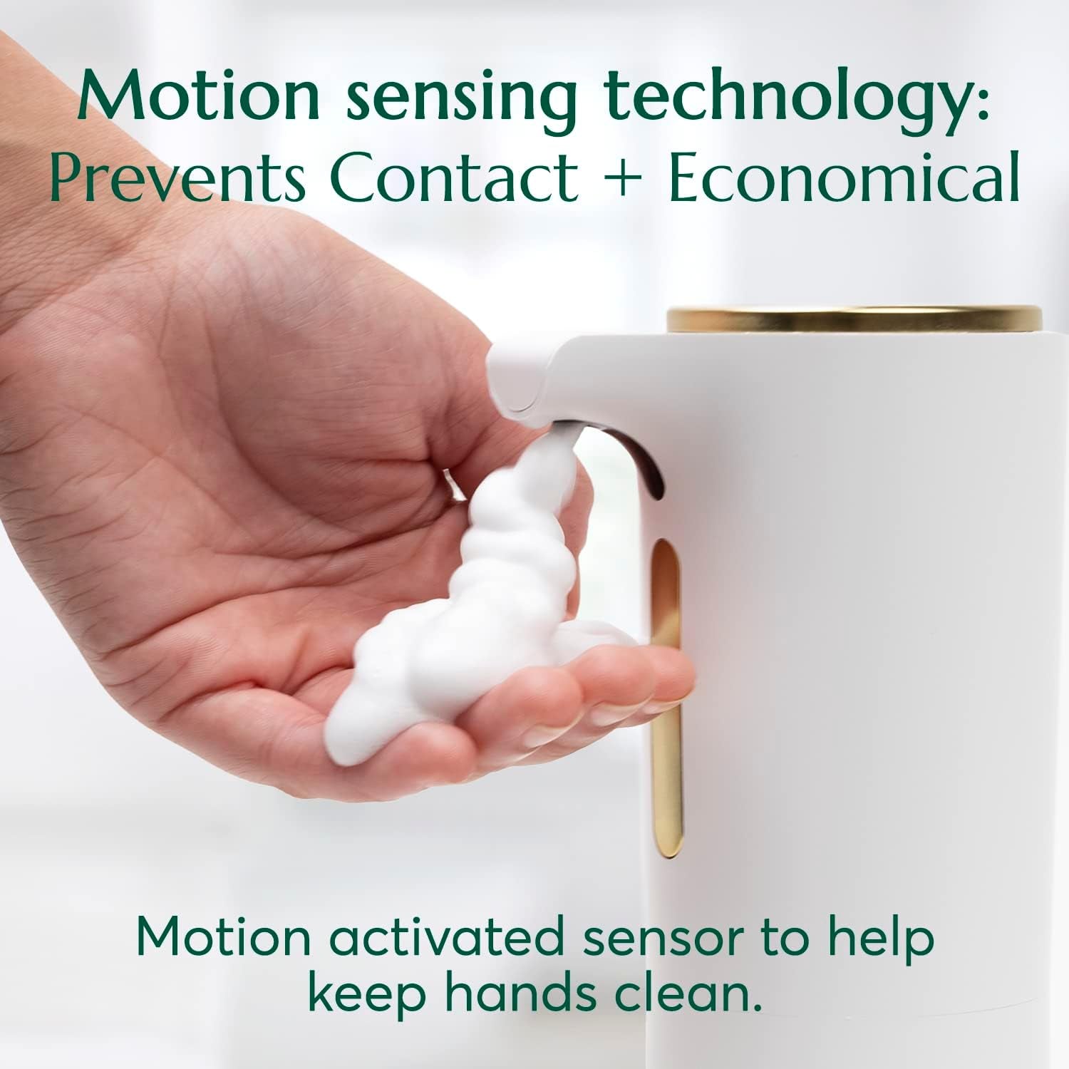 Touchless Soap Dispenser - Automatic Soap Dispenser, Automatic Hand Soap Dispenser, Automatic Soap Dispenser Touchless, Auto Soap Dispenser Touchless, Bathroom Countertop Soap Dispenser