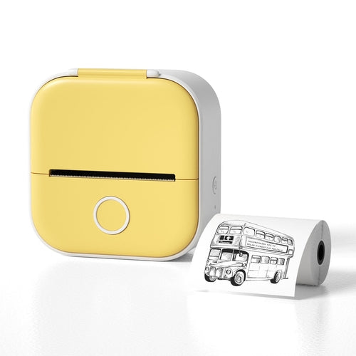 Portable Mini Thermal Label Printer Home Photo Printer Student Wrong